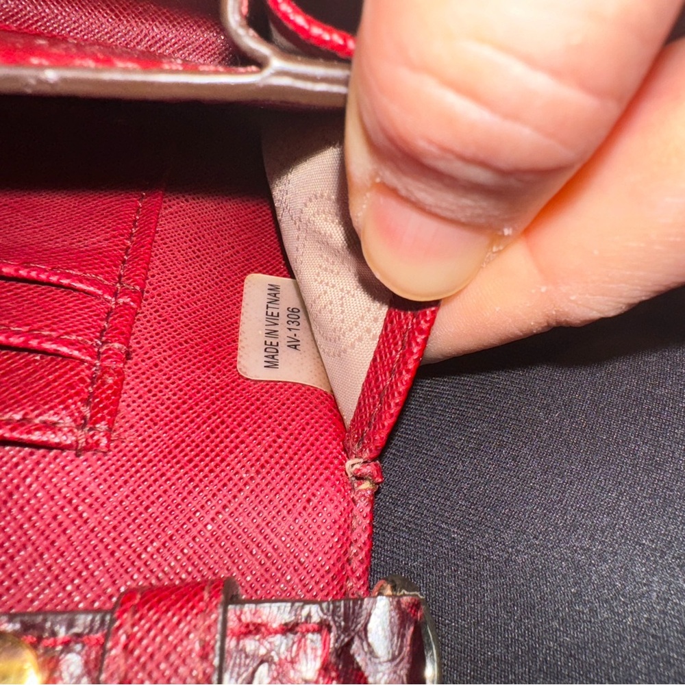 NWOT Michael Kors Python Collection Crossbody with Removable Strap - Picture 8 of 11